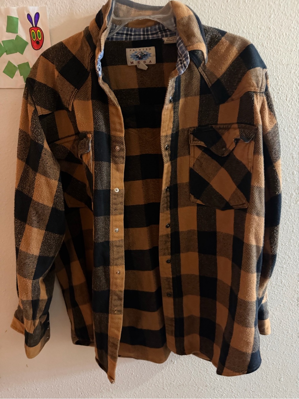 Vintage Men’s plaid button down